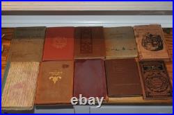 10 Ten Old Vintage Antique A Christmas Carol By Charles Dickens Books Ghost Stor