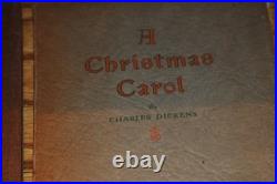 10 Ten Old Vintage Antique A Christmas Carol By Charles Dickens Books Ghost Stor