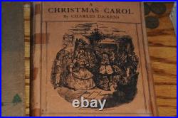 10 Ten Old Vintage Antique A Christmas Carol By Charles Dickens Books Ghost Stor
