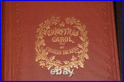 10 Ten Old Vintage Antique A Christmas Carol By Charles Dickens Books Ghost Stor