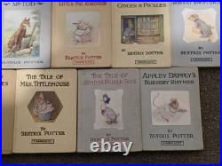 14 Vintage Antique Beatrix Potter Tales Colour Illustrations Children's Books