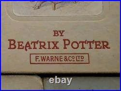 14 Vintage Antique Beatrix Potter Tales Colour Illustrations Children's Books