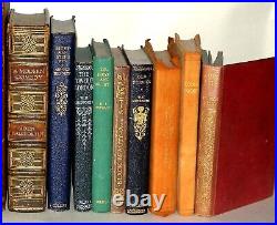 16 Various Books Antique/Vintage Bundle, Odd Volumes, Perfect Shelf Filler