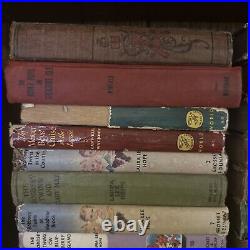 18 Vintage Antique Rover Boys Books Winfield Five Little Peppers Bobbsey Lot Set