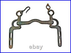 1800's Old Vintage Antique Strong Solid Iron Rare English Royal Horse Bridle Bit