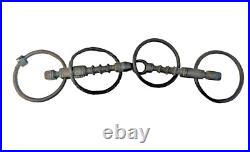 1800's Old Vintage Antique Strong Solid Iron Rare English Royal Horse Bridle Bit