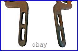 1800's Old Vintage Antique Strong Solid Iron Rare English Royal Horse Bridle Bit