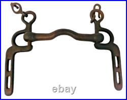 1800's Old Vintage Antique Strong Solid Iron Rare English Royal Horse Bridle Bit