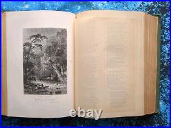 1800s The Complete Poetical Works of WALTER SCOTT Antique Vintage Illustrated