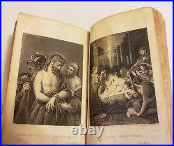 1839 The Holy Bible Old & New Testament Antique Vintage Engravings New York