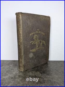 1847 The Hors and His Rider orSketches Anecdotes Old Rare Vintage Antique Book
