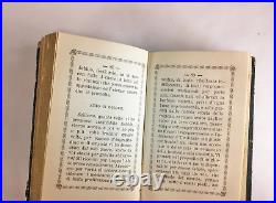 1854 ANTIQUE Giocondo Messaggi book God and the faithful worshiper Dio e il fede