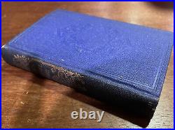 1861 Edgar Allen Poe Poetical Works Ant Vtg Book W. J. Widdleton Hardcover Book
