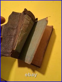1868 Antique Small Personal Diary Journal Almanac Extremely Rare Vintage