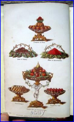 1869 Rare ANTIQUE COOKBOOK Mrs. Beeton's VINTAGE COOKERY HOUSEHOLD Victorian OLD