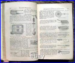1869 Rare ANTIQUE COOKBOOK Mrs. Beeton's VINTAGE COOKERY HOUSEHOLD Victorian OLD