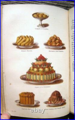 1869 Rare ANTIQUE COOKBOOK Mrs. Beeton's VINTAGE COOKERY HOUSEHOLD Victorian OLD