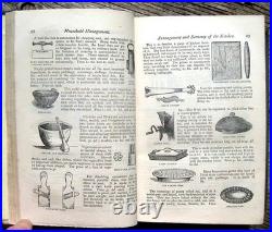 1869 Victorian Cookbook Antique Vintage Cookery Pastry Confectionery Home Family