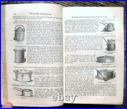1869 Victorian Cookbook Antique Vintage Cookery Pastry Confectionery Home Family