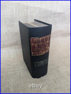 1870 Dictionary of Universal Biography / Old rare book / Vintage Antique books