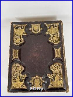 1873 Antique Holy Bible Old And New Testament Very Big Vintage Domestic Bible