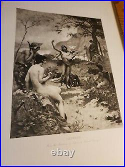 1892 Antique/Vintage Book Mythology And The Siege Of Troy MK Halevy (Volume 1)