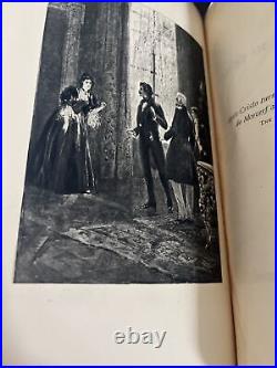 1896 The Count Of Monte Cristo By Alexandre Dumas Illustrated In 3 Volumes VG
