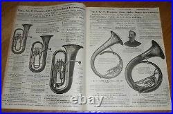 1905 Vintage Issue J. W. Pepper's Musical Times Instrument Catalog & Band Journal