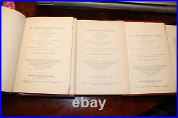 1911 Studies in the Scriptures VOLs 1, 2, 3 Watchtower Jehovah SILVER LAMP NICE