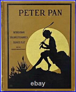 1916 PETER PAN AND WENDY Antique FIRST EDITION Childrens J. M. BARRIE vtg Disney