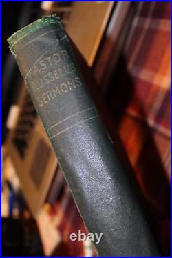 1917 PASTOR RUSSELL'S SERMONS Jehovah IBSA WATCHTOWER Jehovah's Witnesses