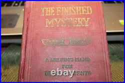 1917 THE FINISHED MYSTERY Watchtower Studies in the Scriptures Jehovah WG 1STyr