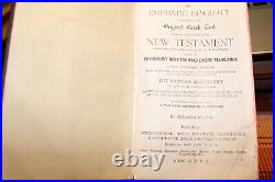 1924 DIAGLOTT Watchtower MEMORIAL ED Jehovah LEATHER Ben Wilson Greek Scriptures