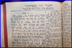 1924 DIAGLOTT Watchtower MEMORIAL ED Jehovah LEATHER Ben Wilson Greek Scriptures