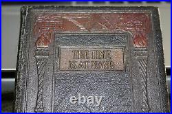 1924 THE TIME IS AT HAND Watchtower Studies in the Scriptures LUX MEMOIR RUSSELL