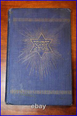 1925 COMFORT FOR THE JEWS Watch Tower Jehovah IBSA JF Rutherford NICE
