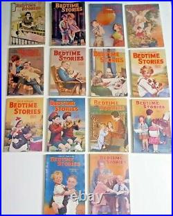 1927 Antique RARE UNCLE ARTHUR'S BEDTIME STORIES Paperback BOOK LOT #1-14 SET