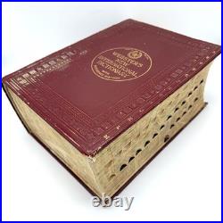 1927 Antique Websters Dictionary English Language International History Vintage