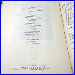 1927 Antique Websters Dictionary English Language International History Vintage