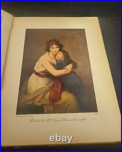 1927 Vintage Book MUSÉE DU LOUVRE Peintures célèbres / Celebrated paintings