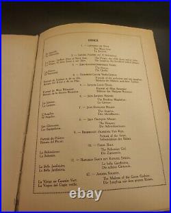 1927 Vintage Book MUSÉE DU LOUVRE Peintures célèbres / Celebrated paintings