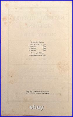 1929 The Natural History of Selborne Gilbert White Antique Vintage Book Edmund H