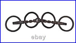 1930's Old Vintage Antique Strong Solid Iron Rare English Royal Horse Bridle Bit
