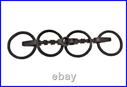 1930's Old Vintage Antique Strong Solid Iron Rare English Royal Horse Bridle Bit