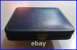 1934 Vintage R Bond & Co English 925 Silver 1910-1935 A. D 4 Spoons + Box