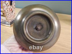 2 Antique Or Vintage Gaudy English Pitchers And A Small Tray