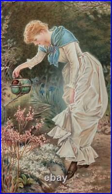 2 Antique Vintage Books The Quiver 1889 1890 Beautiful Illustrations Throughout