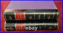 2 Antique Vintage Books The Quiver 1889 1890 Beautiful Illustrations Throughout