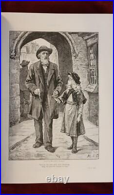 2 Antique Vintage Books The Quiver 1889 1890 Beautiful Illustrations Throughout