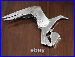 20s 1930s 40s 1950s 1951 Winged Bird Hood Ornament Mascot Ford Accessory Vintage